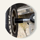 Front Spacer Stub Axle Cover