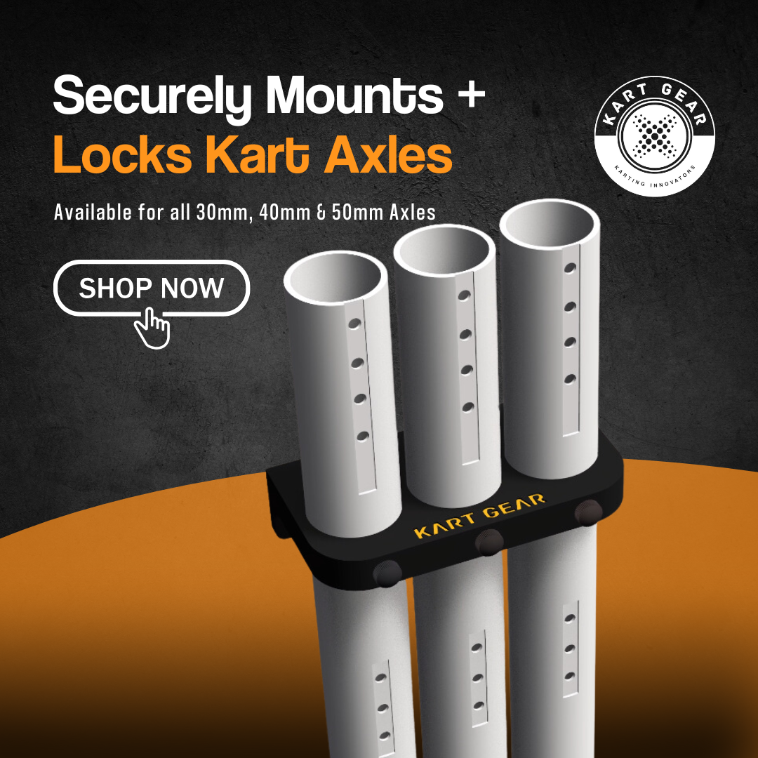 Go Kart Axle Locking Wall Mount Storage System | 30mm - 50mm Axle ...